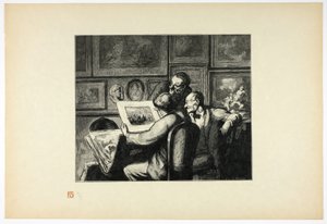 Die Kunstliebhaber, aus Tirage Unique de Trente-Six Bois