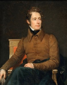 Porträt von Alphonse-Marie-Louis de Prat de Lamartine
