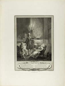 Winterabend, aus Monument du Costume Physique et Moral de la fin du Dix-huitième siècle