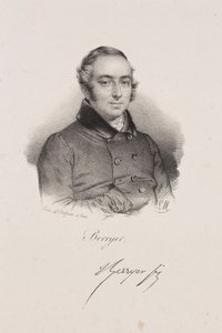 Porträt des Politikers Pierre-Antoine Berryer von Francois Seraphin Delpech