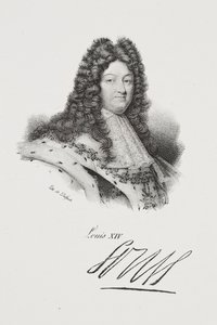 Porträt König Ludwigs XIV. von Francois Seraphin Delpech