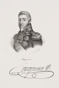 Porträt des Marschalls Charles Pierre François Augereau von Francois Seraphin Delpech