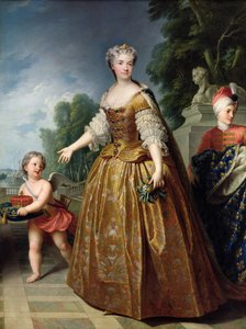 Porträt von Marie Leczinska (1703-68) nach 1725