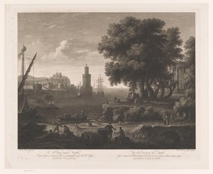 Ansicht der Küste bei Neapel