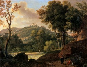 Die Landschaft um Florenz, Italien, spätes 18. bis frühes 19. Jahrhundert