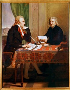 Vittorio Alfieri mit Abbe Tommaso Galuso von Francois Xavier Fabre