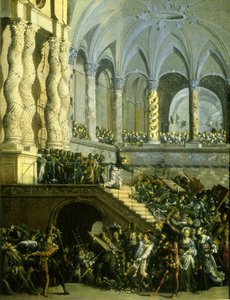 Christus vertreibt die Geldwechsler aus dem Tempel