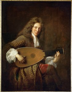 Charles Mouton, Lautenspieler von Francois de Troy