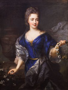 Porträt von Marie-Anne de Bourbon, Prinzessin von Conti, 1690