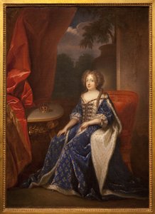 Porträt von Marie Therese von Österreich, Königin von Frankreich (1638-1683) von Francois de Troy
