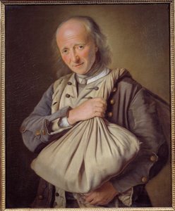 Der Mann mit der Betteltasche