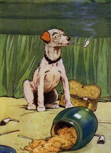 Illustration für Old Mother Hubbard