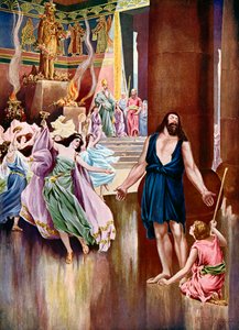 Samson und Delilah, letzter Akt letzte Szene