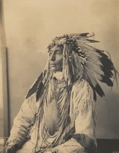 Kill Spotted Horse, Assiniboines, 1898 von Frank Albert Rinehart