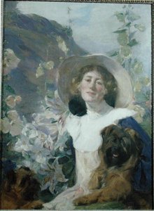 Die Frau des Künstlers, Katherine Graham