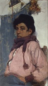 Der italienische Fischerjunge von Frank Bramley