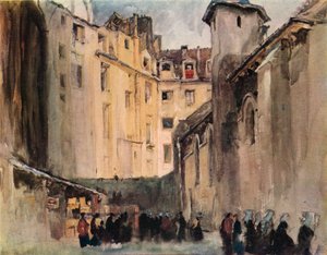 Kirche von St Julien-le-Pauvre, 1915