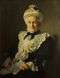 Porträt von Mrs. John Battersby Harford von Frank Brooks