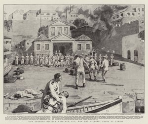 Wie Chirurg William Maillard, RN, das Victoria-Kreuz in Candia gewann von Frank Dadd