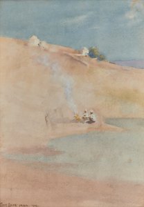 Der Rand der Bekanneer-Wüste, Indien von Frank Dean