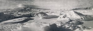 Der untere Koettlitz-Gletscher, zeigt die Wirkung von Tauwasser, ca. 1911, 1913 von Frank Debenham