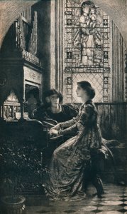 Harmonie, 1877, 1912 von Frank Dicksee
