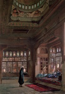 Der Harem von Scheich Sadat, Kairo, 1870
