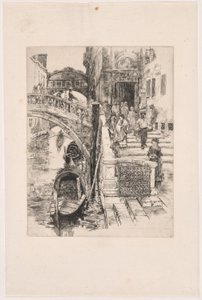 Die Seufzerbrücke (Zweite Platte) von Frank Duveneck
