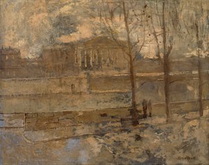 Chambre des Deputes im Nebel von Frank Edwin Scott