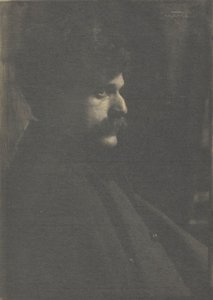 Porträt von Alfred Stieglitz, ca. 1899