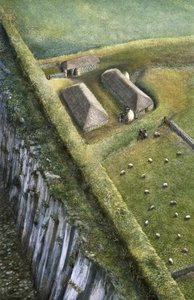 Hadrianswall: Sewingshields Wall