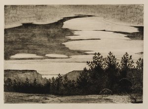Ein Blick auf die Bucht [Lamorna]