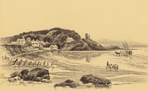 Altes Heysham bei Ebbe