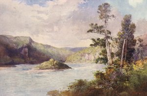 Neuseeland: Weiße Klippen, Buller River von Frank H Wright