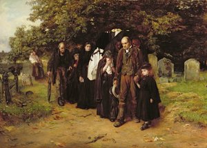 Ich bin die Auferstehung und das Leben, oder Das Dorffest von Frank Holl