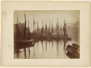 Whitby Hafen von Frank Meadow Sutcliffe