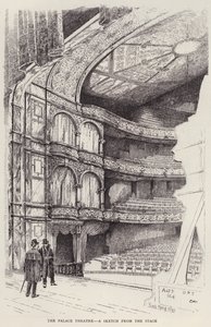 Innenraum des Palace Theaters, London von Frank Murray