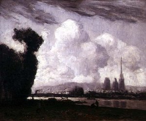 Blick auf Rouen