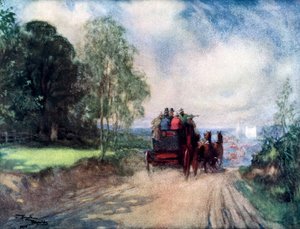 In der Kutsche von Rochester