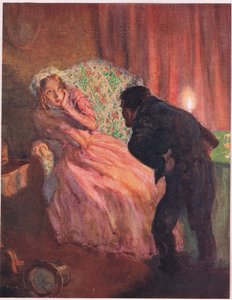 "Du dachtest, du wärst eine Witwe, oder?", ca. 1920