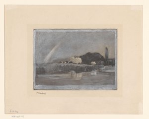 Heuernte an der Themse bei Wargrave von Frank Short (signed by artist)