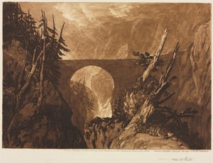 Teufelsbrücke, 1886
