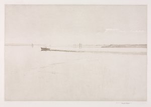 Morgennebel im Hafen von Chichester von Frank Short