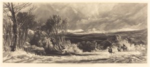 Die Schneeverwehung