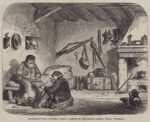 Guzmarolis Hütte, Caprera von Frank Vizetelly