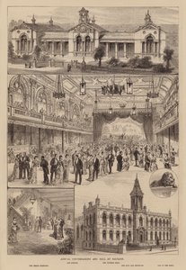 Jährliche Conversazione und Ball in Saltaire, Yorkshire von Frank Watkins