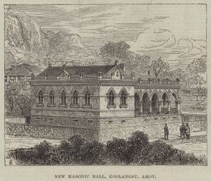 Neue Freimaurerhalle, Koolangsu, Amoy