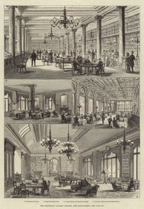 Die Grosvenor-Galerie-Bibliothek, New Bond-Street von Frank Watkins