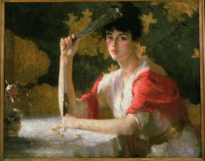 Rot und Gold von Frank Weston Benson