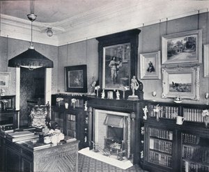 Bibliothek von Captain Harvey, Hampstead